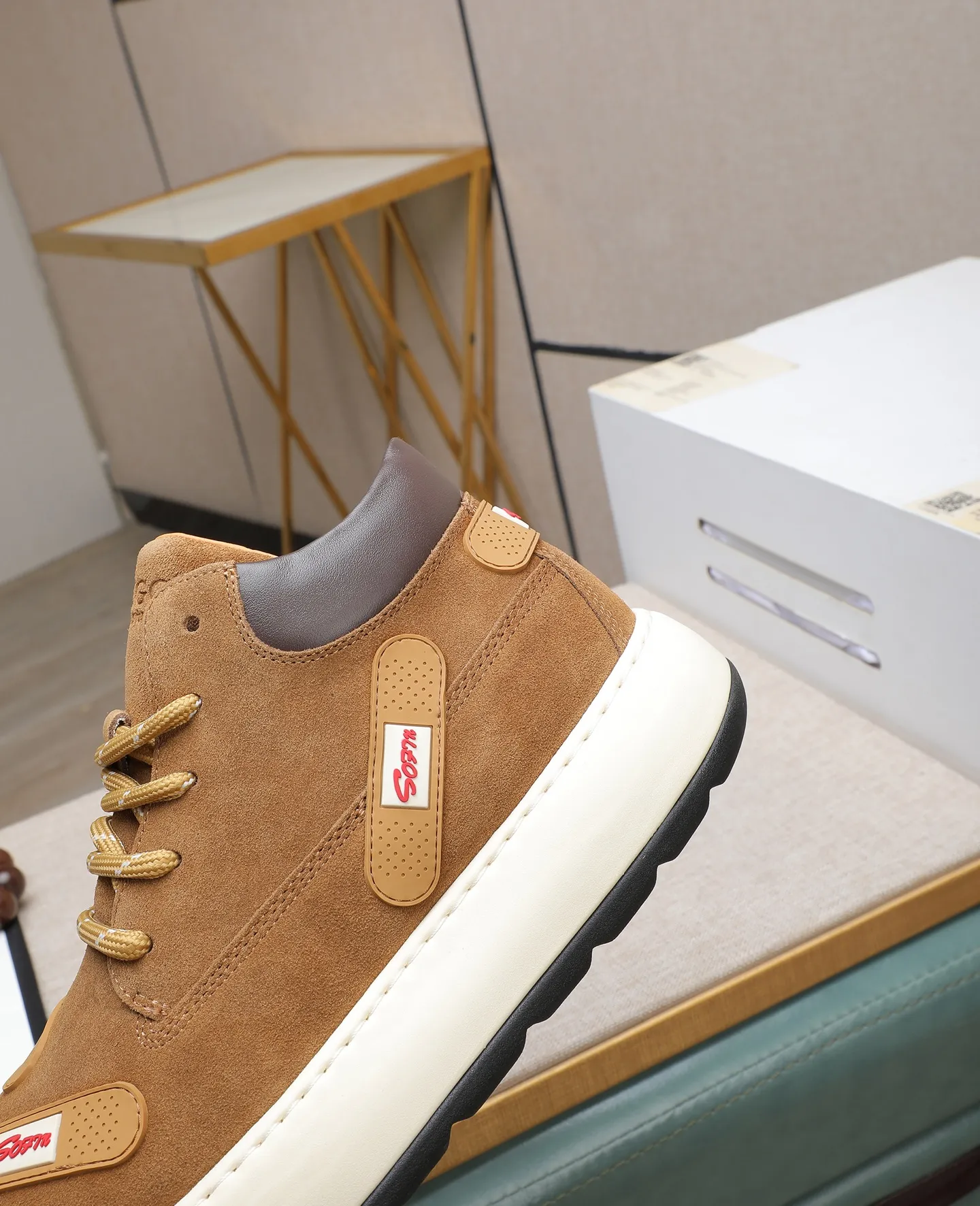 Men's shoes 💰680 IUGGI new retro presbyopia men's shoes, casual and versatile, full of high-end sense, fashionable, luxury and personalized style, joint style, retro presbyopia factor, full of handsome style, first layer suede cowhide, lining wool, rubber outsole, light and non-slip size: 39-44